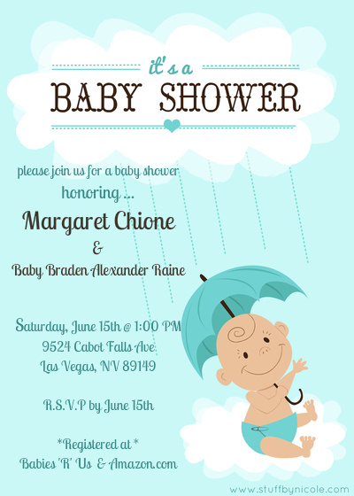 please join us for baby shower honoring