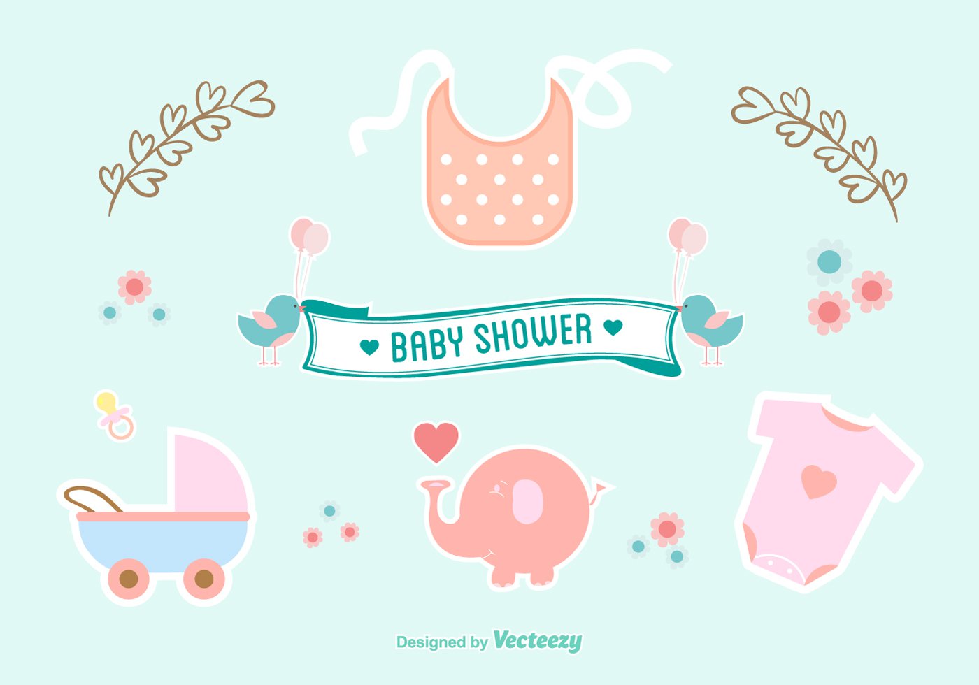 Baby Shower – Invitations & Announcements – unlimitedprint With Regard To Baby Shower Flyer Templates Free